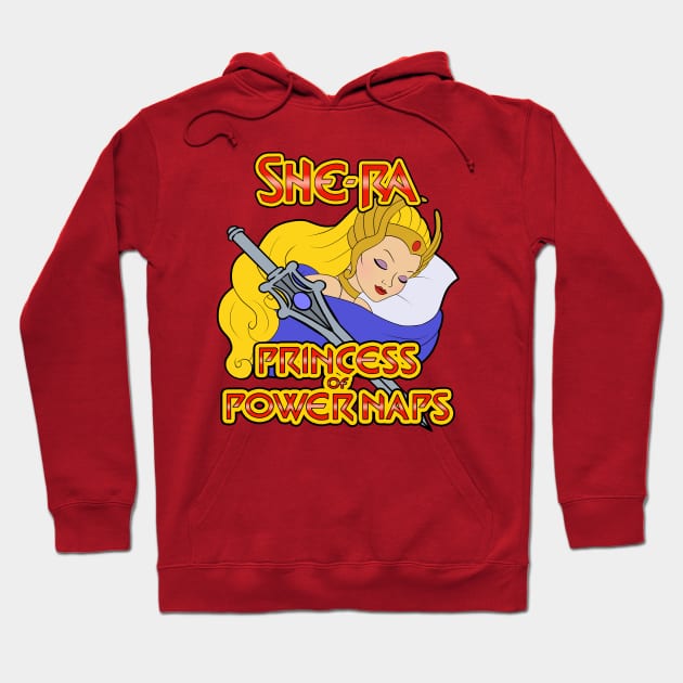 She-Ra, Princess of Power Naps Hoodie by Ellador